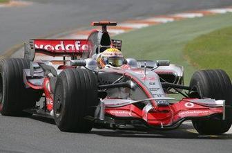 Räikkönenu prvi trening, Hamiltonu drugi