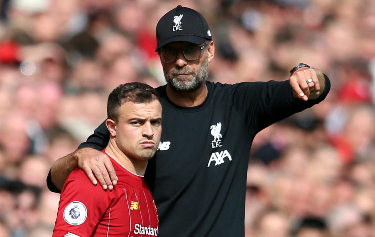 shaqiri | Xherdan Shaqiri je po Thiagu in Maneju še tretji okužen nogometaš pri Liverpool.