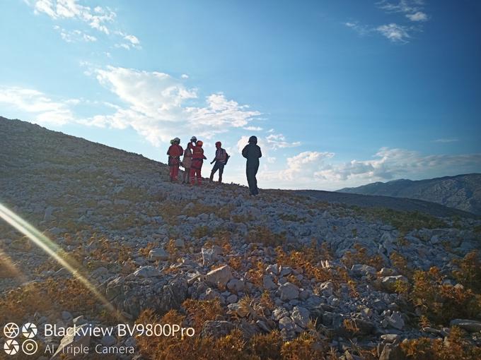 Pag, pogrešani turisti | Foto: HGSS - Hrvaška gorska reševalna služba