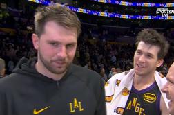 Dončić po bravuri s šaljivo pripombo na račun Reavesa spravil novinarja v smeh