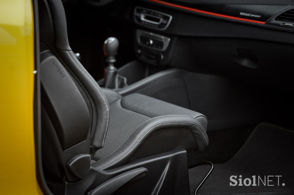 Renault megane RS - fotogalerija testnega vozila
