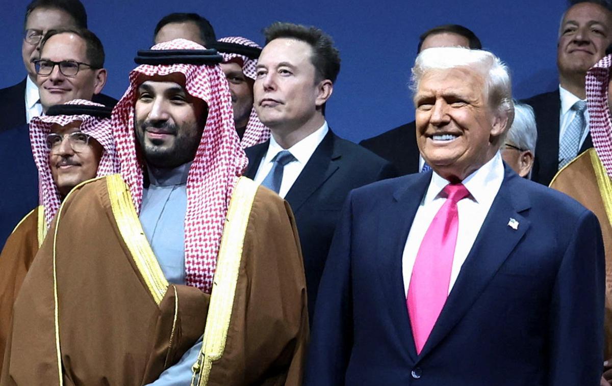 Mohammed bin Salman in Donald Trump | Foto Reuters