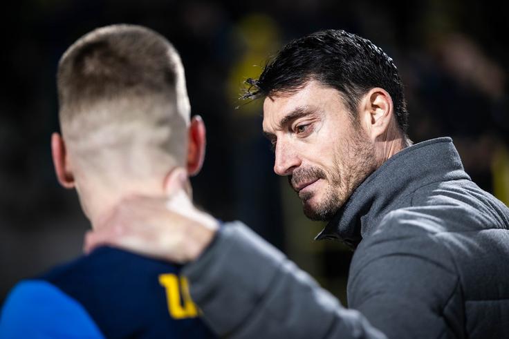 Z Albertom Rierom je vzpostavil poseben odnos. Zelo se spoštujeta, španski strateg mu je po njegovi poškodbi namenil kopico izbranih besed. | Foto: Jure Banfi