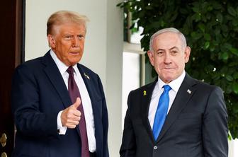 Netanjahu danes znova pri Trumpu v Beli hiši