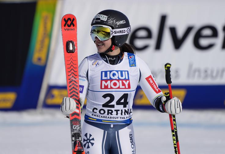 Tina Robnik je s 15. mestom prišla do točk WCSL. | Foto: AP / Guliverimage