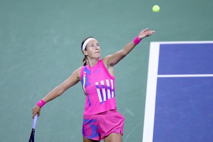 Viktorija Azarenka je Belgijko odpravila s 6:1 in 6:0. | Foto: Gulliver/Getty Images