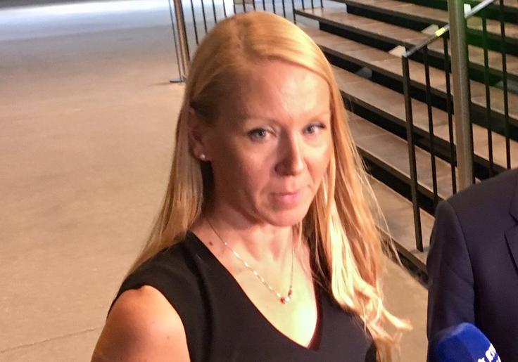 Slovenska agentka Maja Menard meni, da je šel generalni pravobranilec Sodišča EU mimo slovenskega zahtevka. | Foto: STA ,