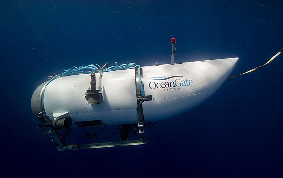 Podmornica Titan | Podmornica Titan podjetja OceanGate, ki je implodirala junija lani. | Foto Reuters