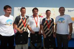 Slovenski olimpijski junaki nad Ljubljano