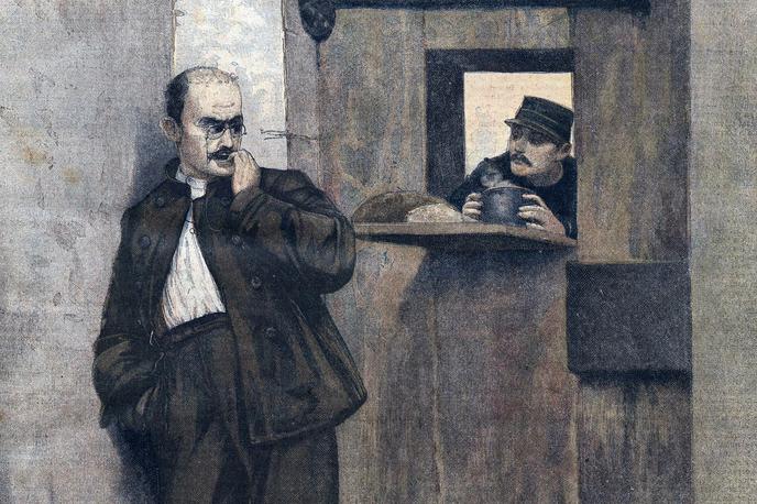 Alfred Dreyfus v zaporu. | Foto commons.wikimedia.org