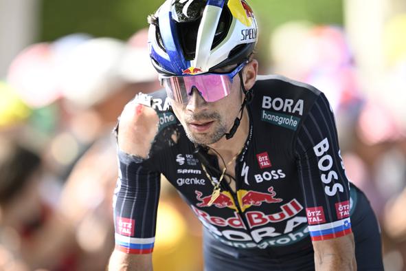 Roglič se že javlja s kolesa, videti je, da ima v mislih Vuelto