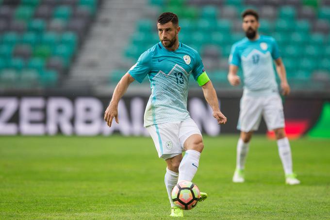 Bojan Jokić ima v torek priložnost, da prvič kot kapetan slovenske reprezentance proslavi zmago na tekmi, ki šteje za točke. | Foto: Vid Ponikvar