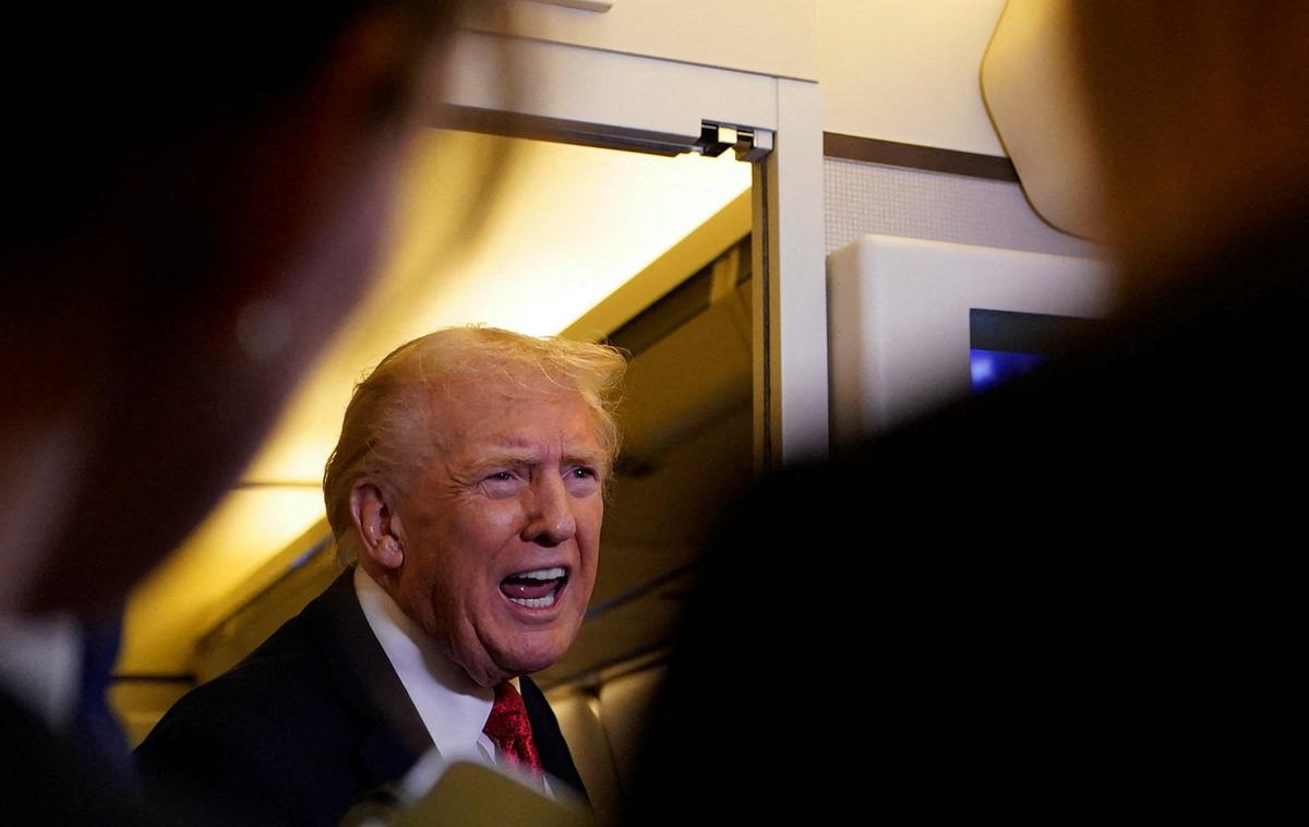 Donald Trump | Po navedbah fundacije oglas "napačno predstavlja" tisto, kar je republikanski predsednik v resnici povedal, organizacija pa "preučuje svoje pravne možnosti v tej zadevi". | Foto Reuters