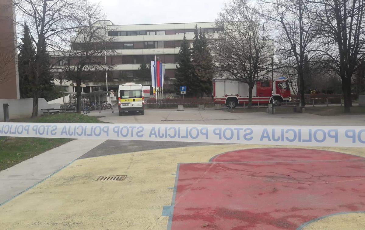 Pedagoška fakulteta nesreča | Foto Nejc Gornik