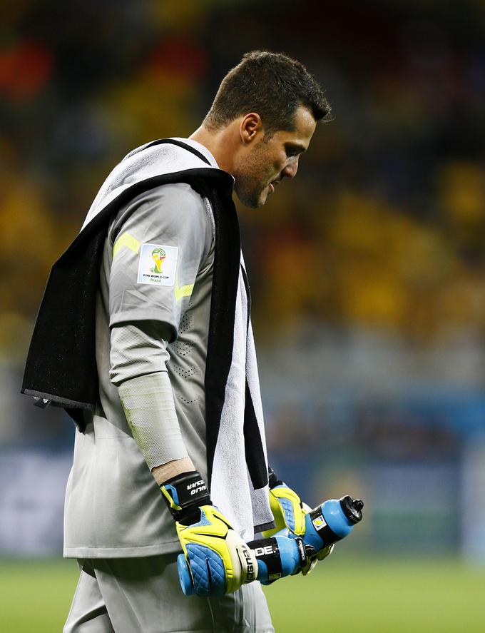Julio Cesar po svetovnem prvenstvu 2014 ni več igral za reprezentanco. | Foto: Reuters