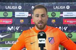 Čudežna obramba Jana Oblaka, ki je obnorela celo navijače Barcelone #video
