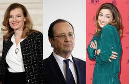 Francoski predsednik: Končal sem skupno življenje z Valerie Trierweiler
