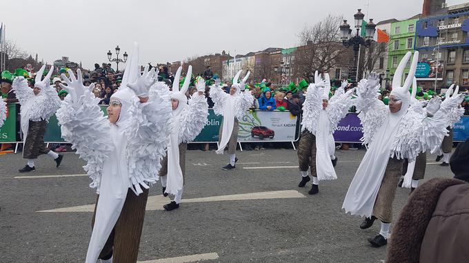 Parada na dan svetega Patrika v Dublinu leta 2017 | Foto: Kaya Kamenarič