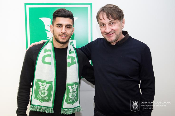 Ranko Stojić je prepričan, da se bo mladi Makedonec izkazal v zeleno-belem dresu. | Foto: NK Olimpija Ljubljana