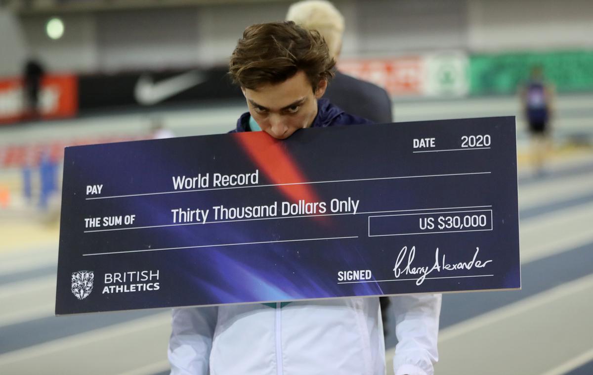 Armand Duplantis | Armand "Mondo" Duplantis je v tednu dni postavil drugi svetovni rekord | Foto Reuters