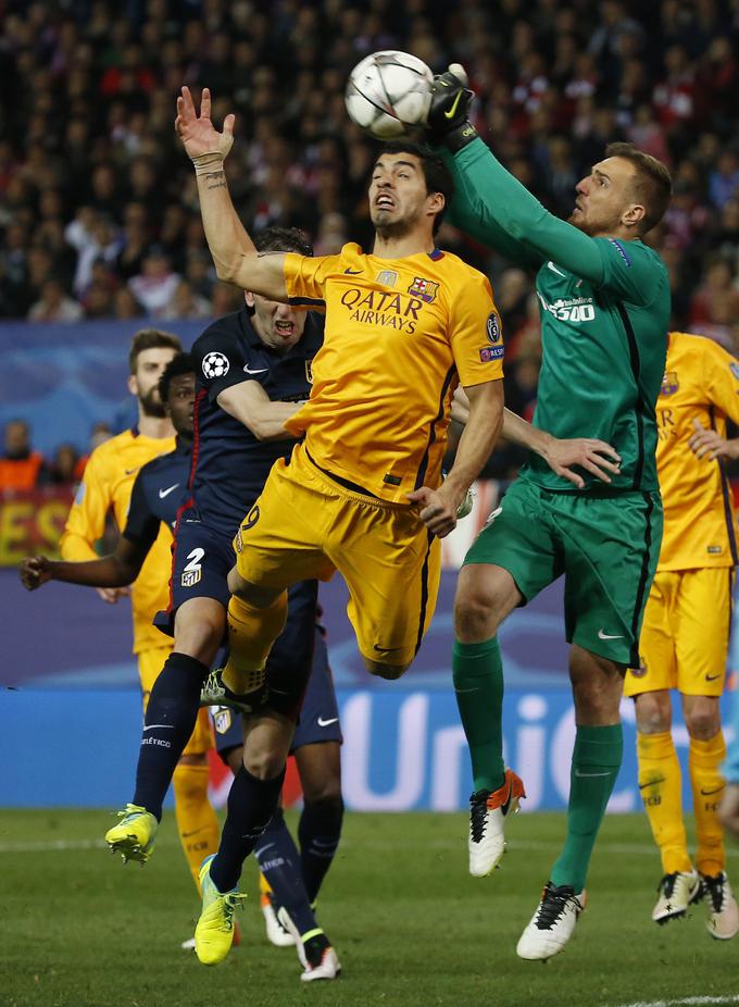 Jan Oblak je na povratni tekmi z Barcelono zadržal mrežo nedotaknjeno. | Foto: 