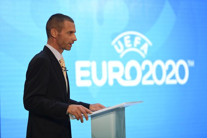 Predsednik Uefe Aleksander Čeferin bo 7. decembra nagovoril članice evropske nogometne družine prek virtualnega okolja. | Foto: Reuters
