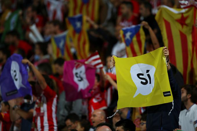 Če bo Katalonija postala samostojna država, bodo španske izbrane vrste v različnih športih deležne številnih sprememb. | Foto: Reuters