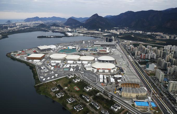 Glavnina olimpijskih objektov je strnjenih v predelu Barra, ki je krepko oddaljen od najbolj znanih predelov Ria. | Foto: 