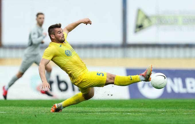 Janez Pišek je zadel edini gol na tekmi. | Foto: Vid Ponikvar/Sportida