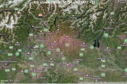 Severno Italijo stresel potres