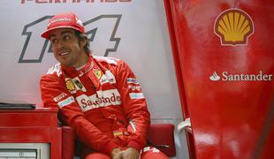 Alonso zanikal odhod iz Ferrarija