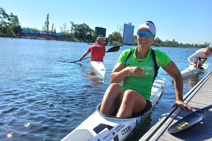 Anja Apollonio | Anja Apollonio je zasedla četrto mesto. | Foto Kajakaška zveza Slovenije