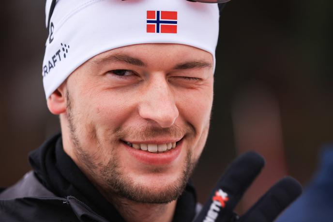 Sturla Holm Laegreid | Norvežan Sturla Holm Laegreid je veliki zmagovalec zasledovalne biatlonske tekme za svetovni pokal v Le Grand Bornandu. | Foto Guliverimage
