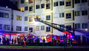 Požar v bolnišnici: štirje pacienti umrli, več kot 20 poškodovanih