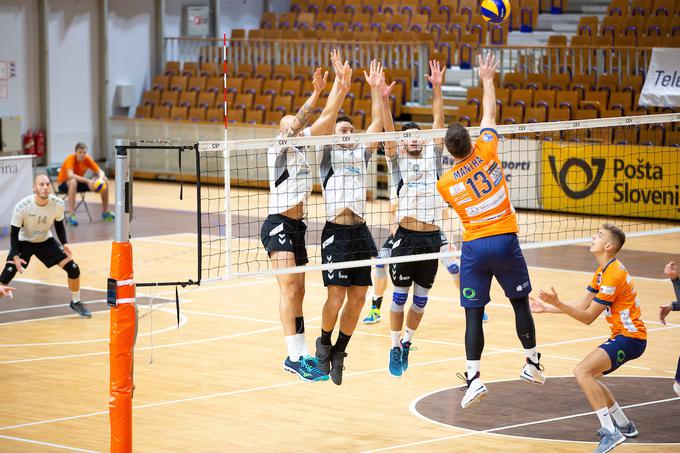 ACH Volley je izgubil prvič v sezoni. | Foto: Klemen Brumec / Sportida