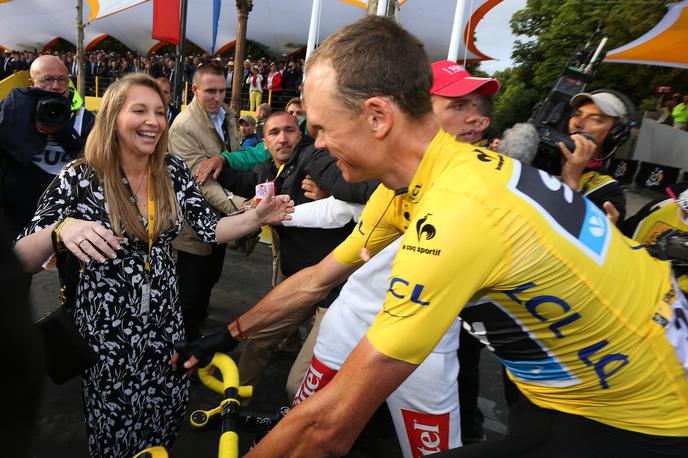 Chris & Michelle Froome, TDF 2015 | Chris in Michelle Frooome na Touru leta 2015 | Foto Guliverimage