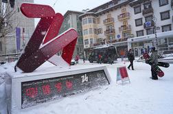 Pred prvima treningoma smuka zasnežilo olimpijska prizorišča #video