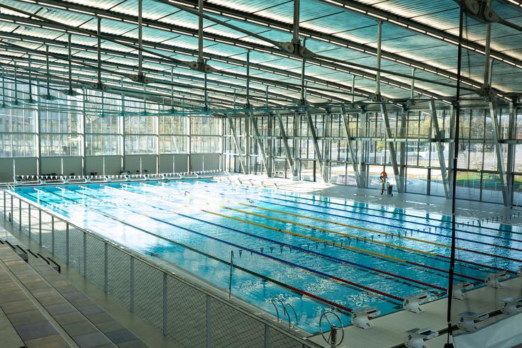 50-metrski pokriti olimpijski bazen  | Foto: Liam Toni Šironjič