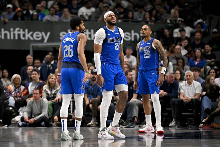 Daniel Gafford se je vrnil na parket, a je Dallas ostal brez zmage na domačem parketu proti Brooklynu. | Foto: Reuters