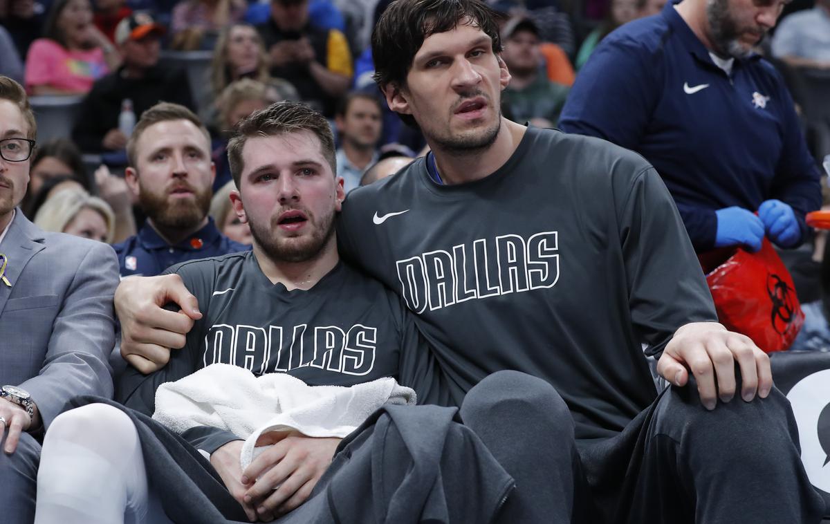 Luka Dončić Boban Marjanović | Luka Dončić in Boban Marjanović sta postala prijatelja. | Foto Reuters