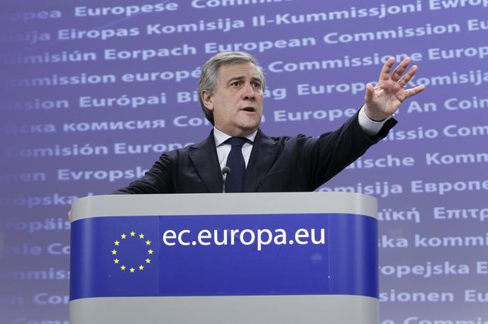 Antonio Tajani | "Preden je (Mussolini) razglasil vojno celemu svetu, (...) je naredil tudi nekaj dobrih stvari, da je zgradil infrastrukturo v naši državi," je povedal za Radio24. | Foto Reuters
