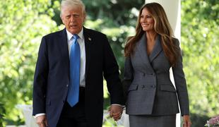 Trump razkril, kaj mu je Putin rekel o Melanii