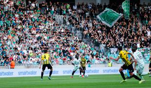 Olimpija se je vrnila med žive, smola preprečila preobrat