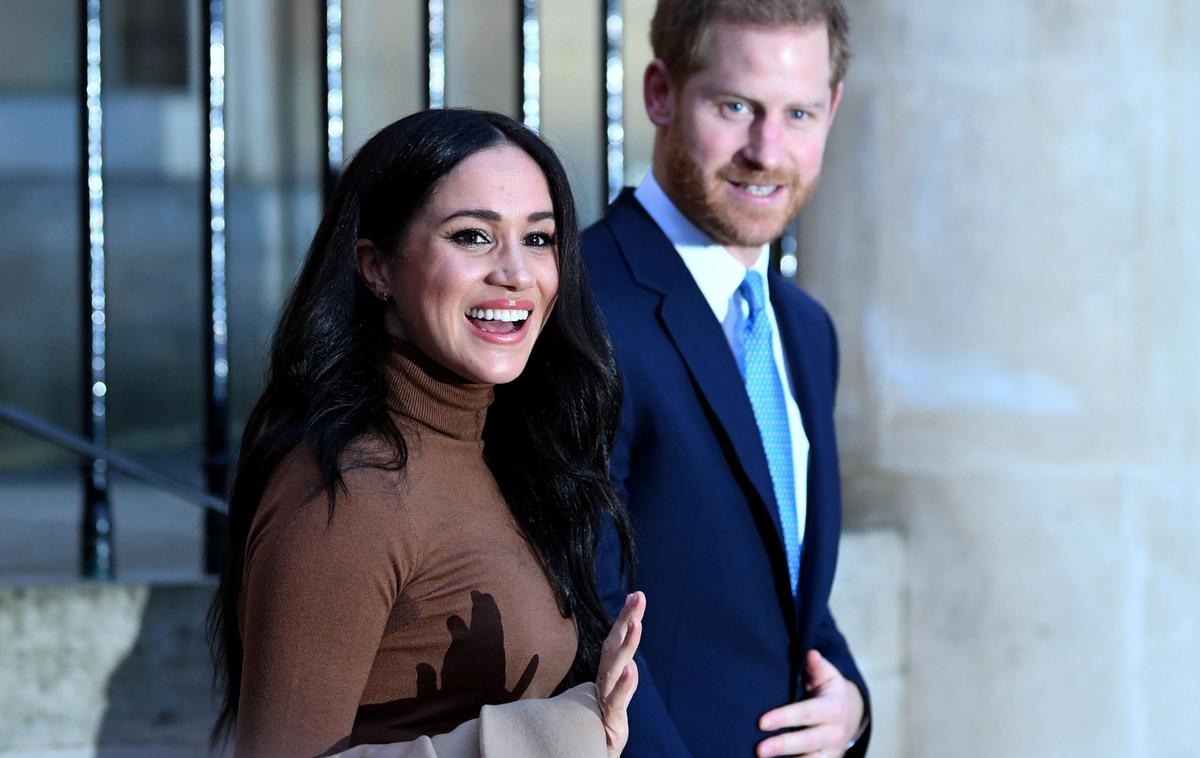 Meghan Harry | Britanski princ Harry in njegova soproga Meghan sta britanskim davkoplačevalcem vrnila denar za obnovo njune britanske rezidence. | Foto Reuters