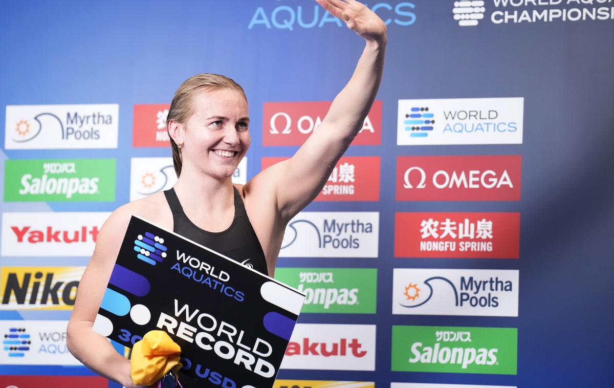 Ariarne Titmus |  Ariarne Titmus je za zlato odplavala svetovni rekord. | Foto Guliverimage