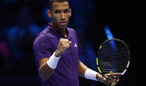 Auger-Aliassime presenetil Sheltona, ki ostaja brez zmage