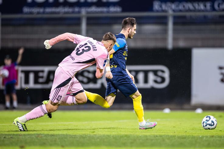 Nikita Josifov je zadel za 1:0. | Foto: Jure Banfi
