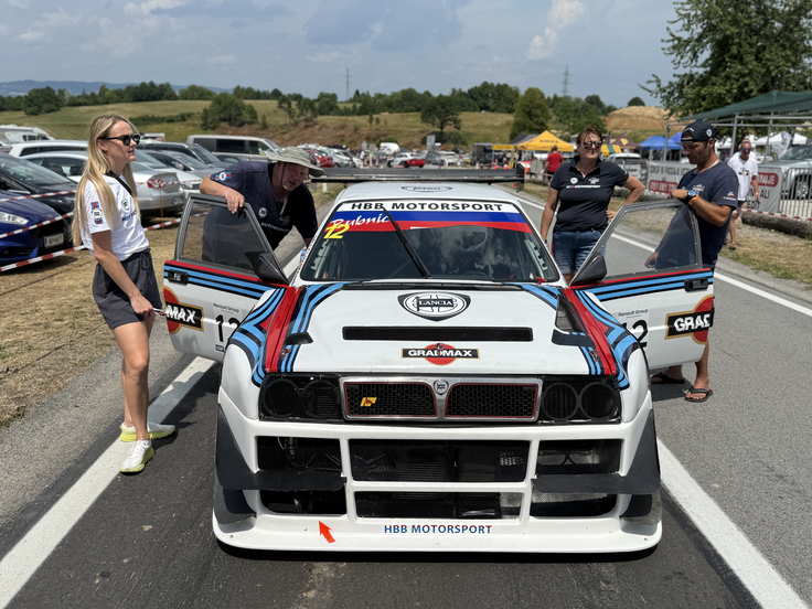 Milan Bubnič (lancia delta) vodi v skupnem seštevku državnega prvenstva. | Foto: Gregor Pavšič