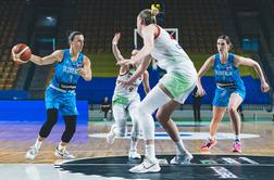 Slovenske košarkarice niz pripravljalnih tekem začele s porazom