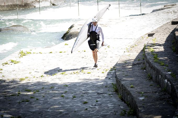  Benjamin Savšek najraje trenira sam, saj pravi, da na treningih potrebuje svoj mir. | Foto: 